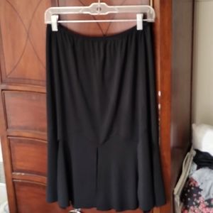 Vintage Evelyn Washer Black Skirt Large